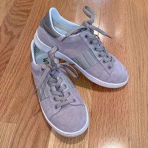 Sam Edelman Size 6 Taupe Suede Sneakers